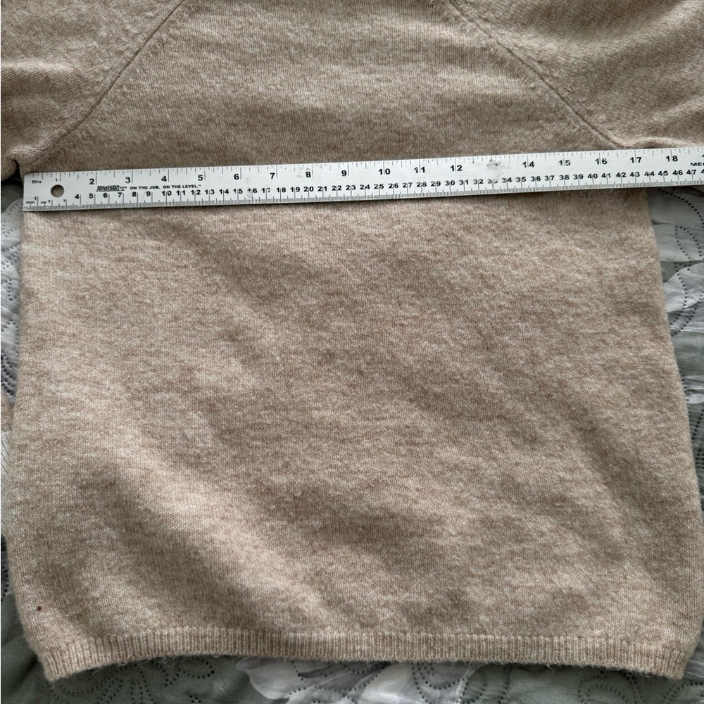 NAF NAF Women's Sweater in Soft Tan - Picture 8 of 8